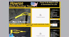 Desktop Screenshot of metalbendingtool.com